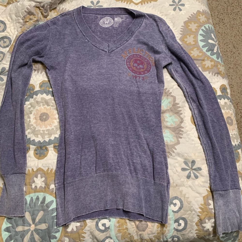 women’s Affliction long sleeve XL